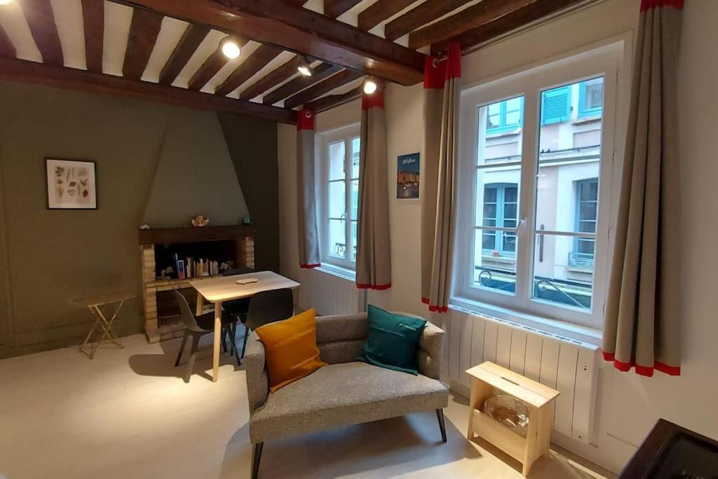 La Brise Normande Centre De Ville De Honfleur Esterno foto